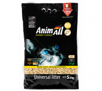 AnimAll Древесный наполнитель для кошачьего туалета, 5,3кг..