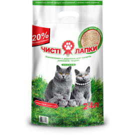 Чисті лапки 6 кг наповнювач..