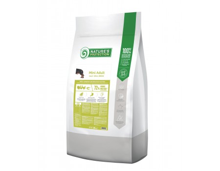 Сухий корм Nature's Protection Mini Adult для собак малих порід, 18 кг