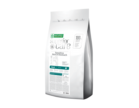 Сухой корм Nature's Protection Sensitive Skin&Stomach Adult для собак с чувствительным пищеварением, 10 кг