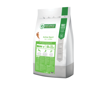 Nature's Protection Active Sport Adult All Breeds Сухий корм для дорослих спортивних, мисливських та службових собак 12 кг