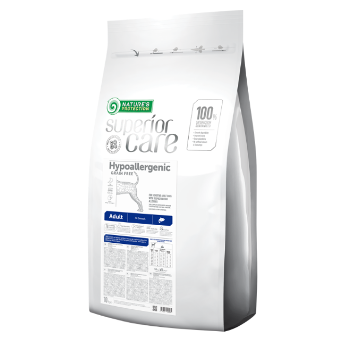 Сухий корм Nature's Protection Hypoallergenic Grain Free Adult для собак, гіпоалергенний, 10 кг