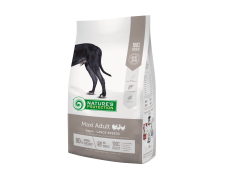 Сухий корм Nature's Protection Maxi Adult Large Breeds  для дорослих собак великих порід, 4 кг
