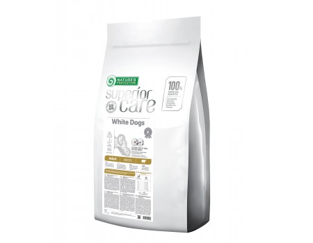 Сухой корм Nature's Protection Superior Care White Dogs для взрослых собак малых пород, ягненок, 17 кг