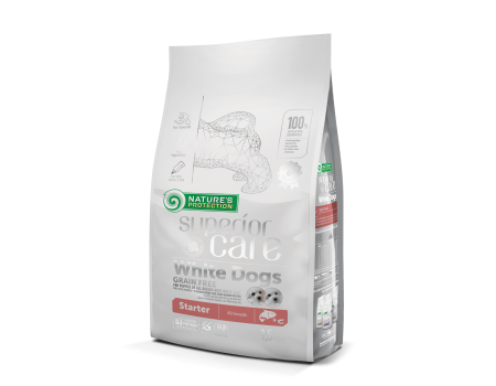 Сухой корм Nature's Protection White Grain Free Starter для щенков, гипоаллергенный, 1.5 кг