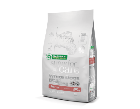 Сухой корм Nature's Protection White Grain Free Starter для щенков, гипоаллергенный, 10 кг