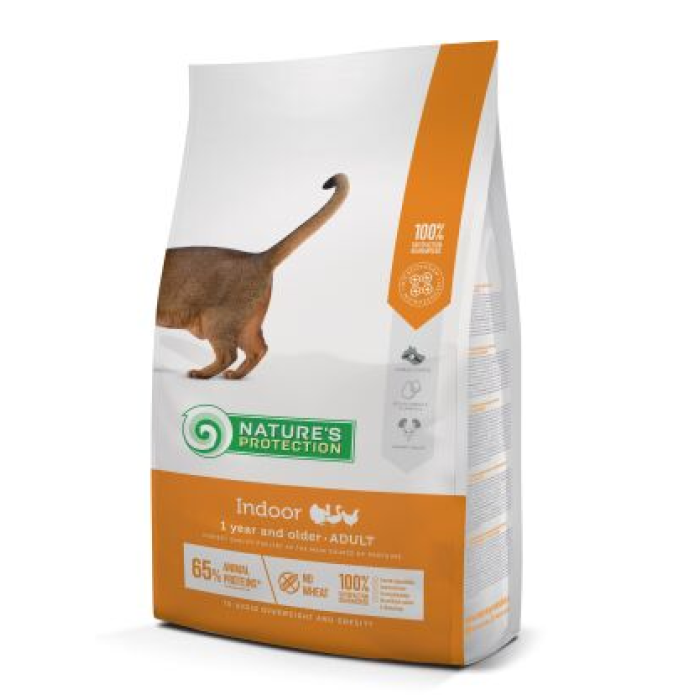 Сухий корм Nature's Protection Indoor для котів живуть в приміщенні, 7 кг