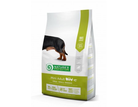Сухой корм Nature's Protection Mini Adult для собак малых пород, 7.5 кг