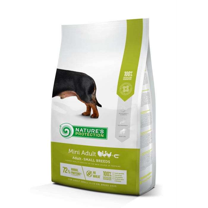 Сухий корм Nature's Protection Mini Adult для собак малих порід, 7.5 кг
