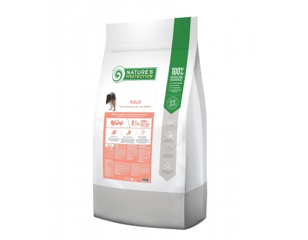 Сухой корм Nature's Protection Adult All Breeds для собак всех пород, 18 кг