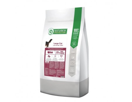Корм Nature's Protection Superior Care Large Cat - для дорослих котів великих порід, 18 кг