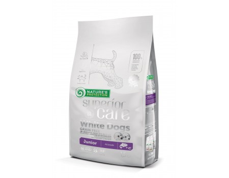 Сухой корм Nature's Protection White Grain Free Junior для щенков, гипоаллергенный, 1.5 кг