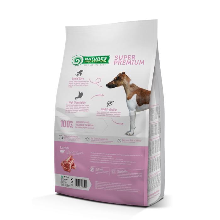 Сухий корм Nature's Protection Junior Lamb All Breeds для цуценят, 7.5 кг
