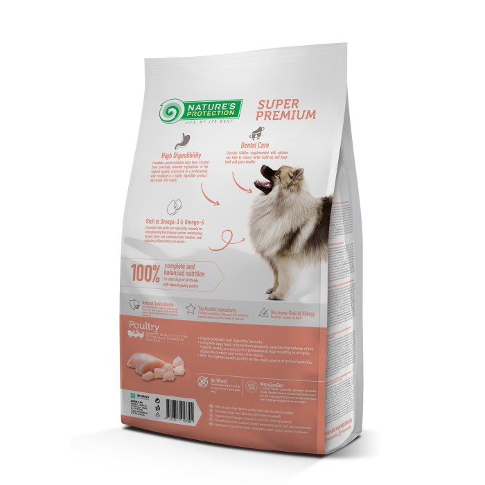 Сухий корм Nature's Protection Adult All Breeds для собак всіх порід, 4 кг