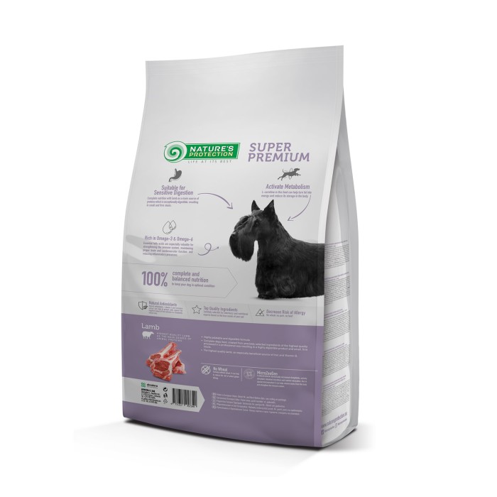 Сухий корм Nature's Protection Mini Adult Lamb для собак малих порід, 2 кг