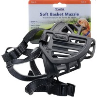 Coastal Soft Basket Muzzle КОСТАЛ СОФТ БАСКЕТ МАЗЛ силиконовый намордник для собак, размер 4