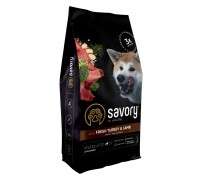 Сухой корм для собак крупных пород Savory Large Breeds rich in Fresh T..
