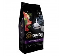 Сухой корм для собак средних пород Savory Medium Breed rich in Fresh T..