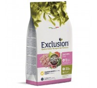 Сухой корм корм Exclusion Noble Grain, для щенков средних пород, куриц..