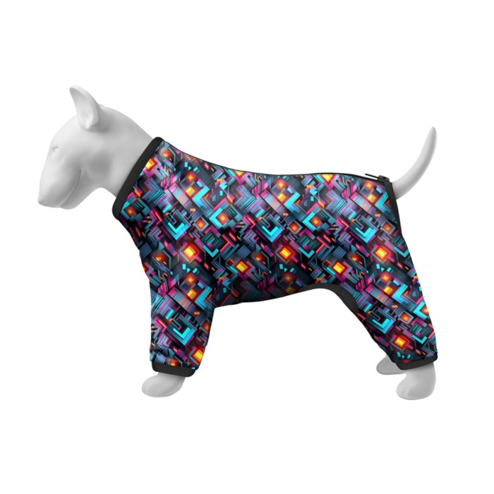 Вітровка для собак WAUDOG Clothes, "Нескінченні світи", S32, В 47-50 см, С 35-38 см