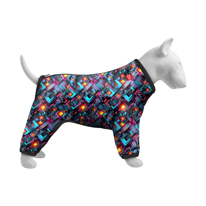 Вітровка для собак WAUDOG Clothes, "Нескінченні світи", XS22, В 30-34 см, С 19-21 см