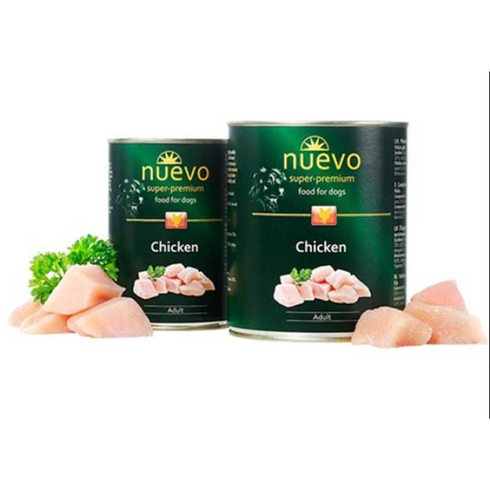 Nuevo Adult корм для собак с курицей, 400 г