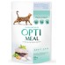 Вологий корм Optimeal для дорослих кішок, з тріскою і овочами, 85 г