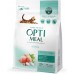 OptiMeal (Оптимил) Полнорационный сухой корм для котят – курица, 0,2 кг+0.1 кг в подарок