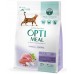 Сухой корм Optimeal для взрослых кошек с эффектом выведения шерсти, с уткой, 200 г