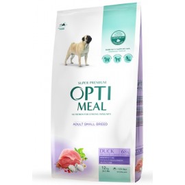 Сухий корм Optimeal для дорослих собак малих порід, з качкою, 12 кг..