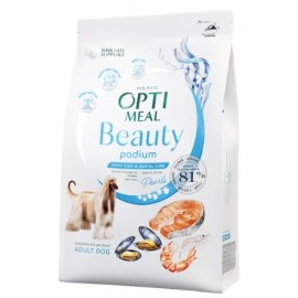 Сухий корм Optimeal Beauty Podium для собак, догляд за шерстю та зубам..