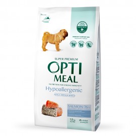 Гіпоалергенний сухий корм Optimeal для дорослих собак середніх порід, ..
