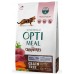 Беззерновой сухой корм Optimeal для взрослых кошек, с уткой и овощами, 4 кг