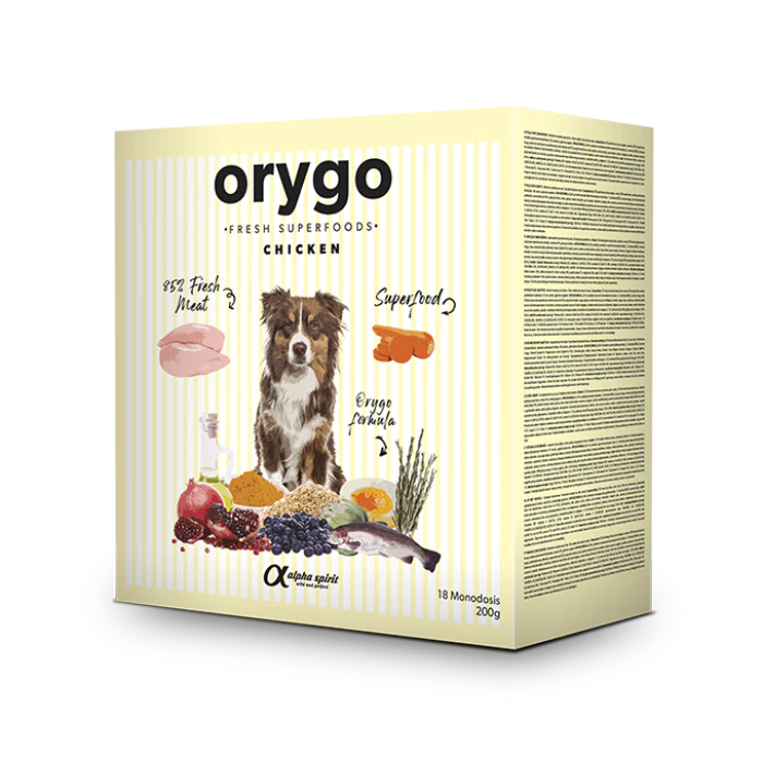 Полувлажный корм Orygo Chicken для взрослых собак, Ориго Чикен, курица, 3.6 кг