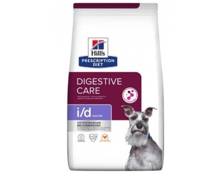 Hills PD Canine I/D Low Fat - для собак при захворюванні ШКТ зі зниженим вмістом жиру - 1.5 кг