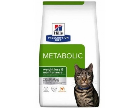 Hills PD Feline Metabolic - для кішок при ожирінні та зайвій вазі - 1,5 кг