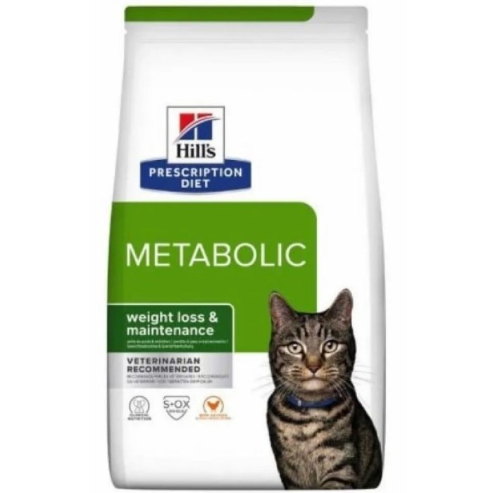 Hills PD Feline Metabolic - для кошек при ожирении и лишнем весе - 1,5 кг