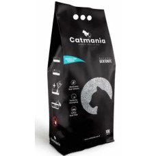 Бентонитовый наполнитель Catmania для кошек с запахом марсельского мыла, бирюзовые гранулы, 10 л