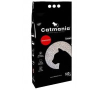 Бентонітовий наповнювач Catmania для кішок, натуральний білий, 10 л..
