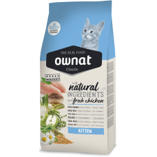 Ownat Classic Kitten (Cat) — корм для котят с Курицей, 1,5 кг