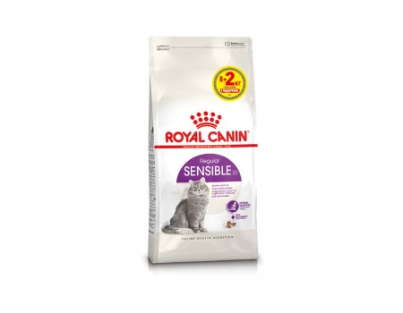 Акция Корм для кошек ROYAL CANIN SENSIBLE 8 кг + 2 кг