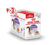 Акция Royal canin STERILISED JELLY 0.085kg - упаковка 9шт +3шт в подар..