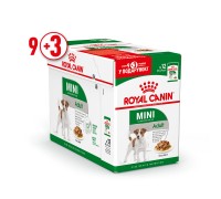 Акция Royal canin MINI ADULT 0.085kg - упаковка 9шт +3шт в подарок..