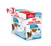 Акція Royal canin XSMALL PUPPY GRAVY 0.085kg - упаковка 9шт+3шт у пода..