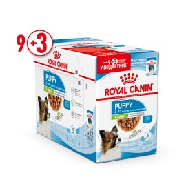 Акція Royal canin XSMALL PUPPY GRAVY 0.085kg - упаковка 9шт+3шт у подарунок