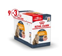 Акция Royal canin INTENSE BEAUTY IN GRAVY 0.085kg - упаковка 9шт +3шт ..