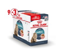 Акция Royal canin HAIRBALL CARE 0.085kg - упаковка 9шт +3шт в подарок..