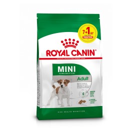Корм для взрослых собак ROYAL CANIN MINI ADULT, 7+1кг..