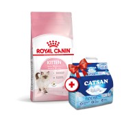 Акция Сухой корм для котят Royal Canin KITTEN 4 кг + Наполнитель для т..