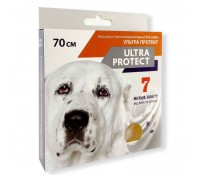 Ошейник ULTRA PROTECT от блох и клещей для собак крупных пород (70 СМ)..